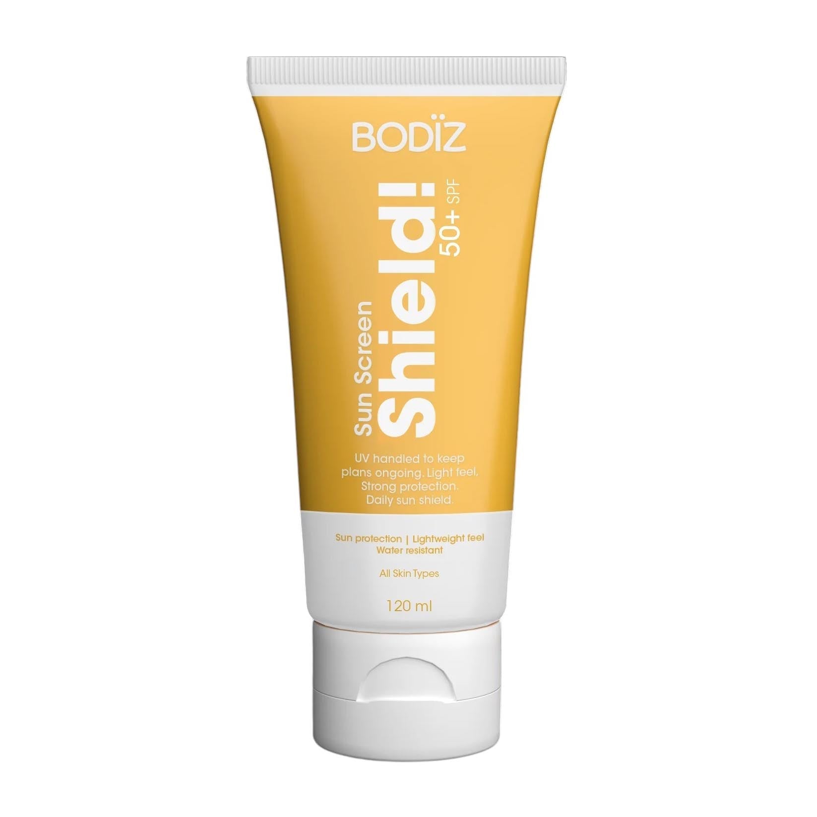 Bodiz Shield! SPF 50+ Sunscreen - 120ml - Bloom Pharmacy