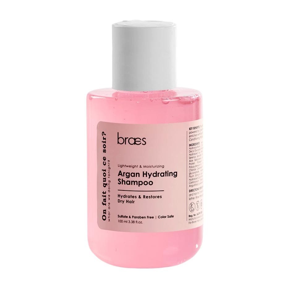 Braes Argan hydrating Shampoo - Bloom Pharmacy