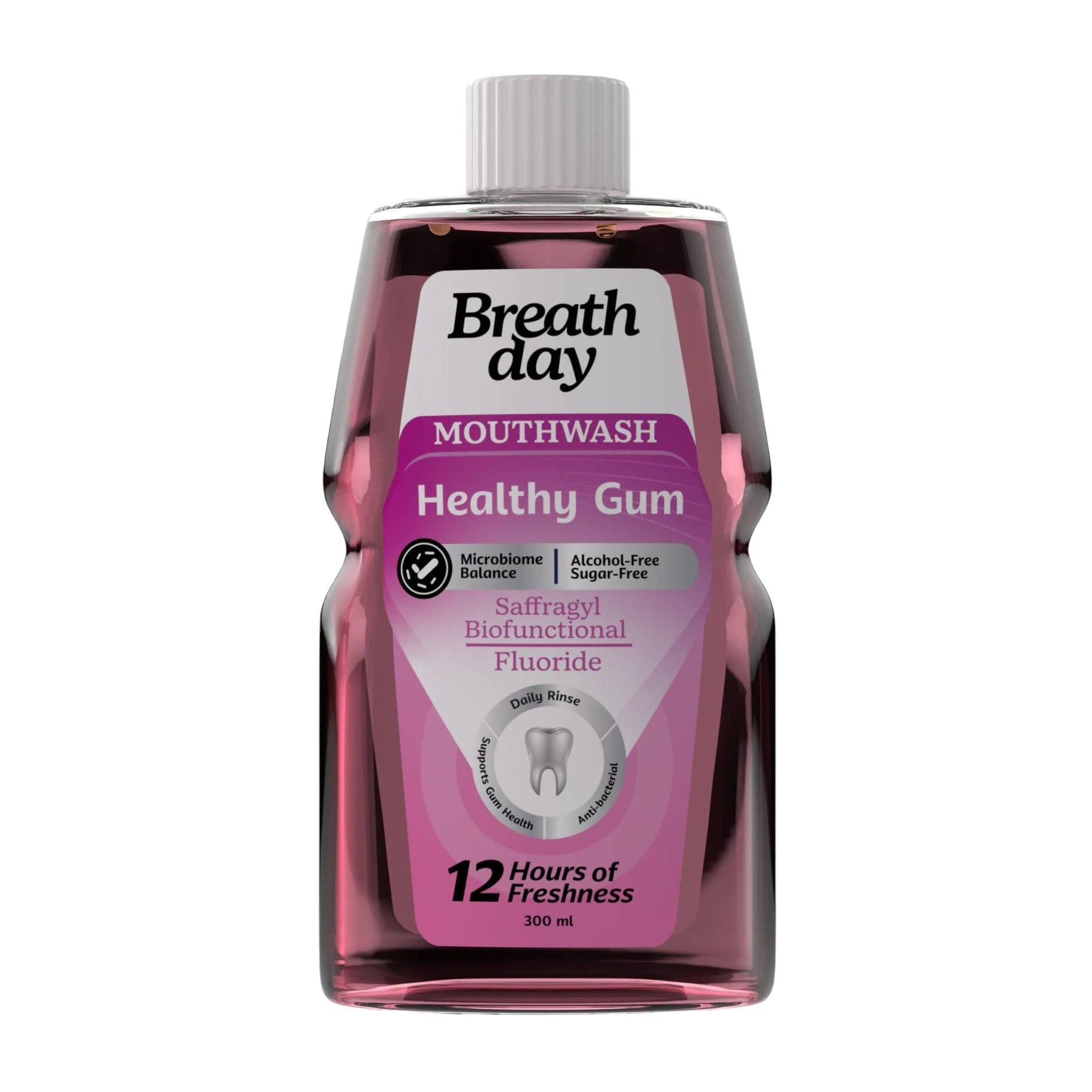 Breath Day Wash Clove Mouthwash - 300ml - Bloom Pharmacy