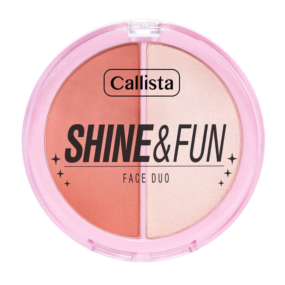 Callista Shine & Fun Face Duo Blush & Highlighter - 140 Good Company - Bloom Pharmacy