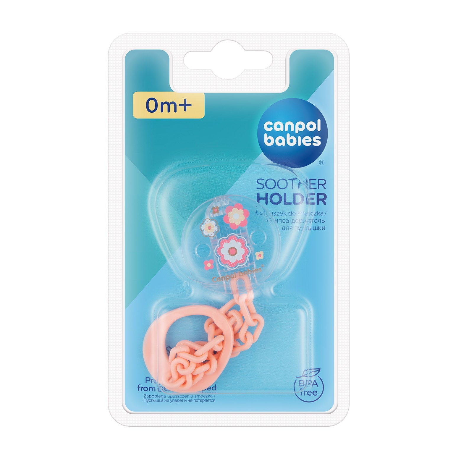 Canpol Babies Newborn Soother Holder (0m+) - Bloom Pharmacy