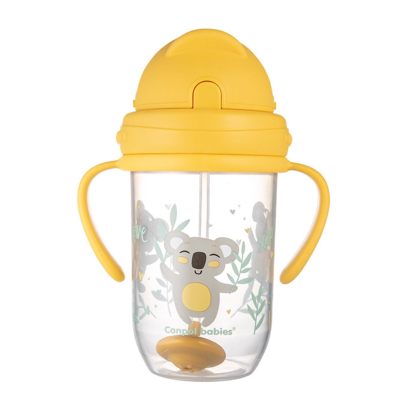 Canpol Babies Non - Spill Expert Cup With Weighted Straw (6m+) - 270ml - Bloom Pharmacy