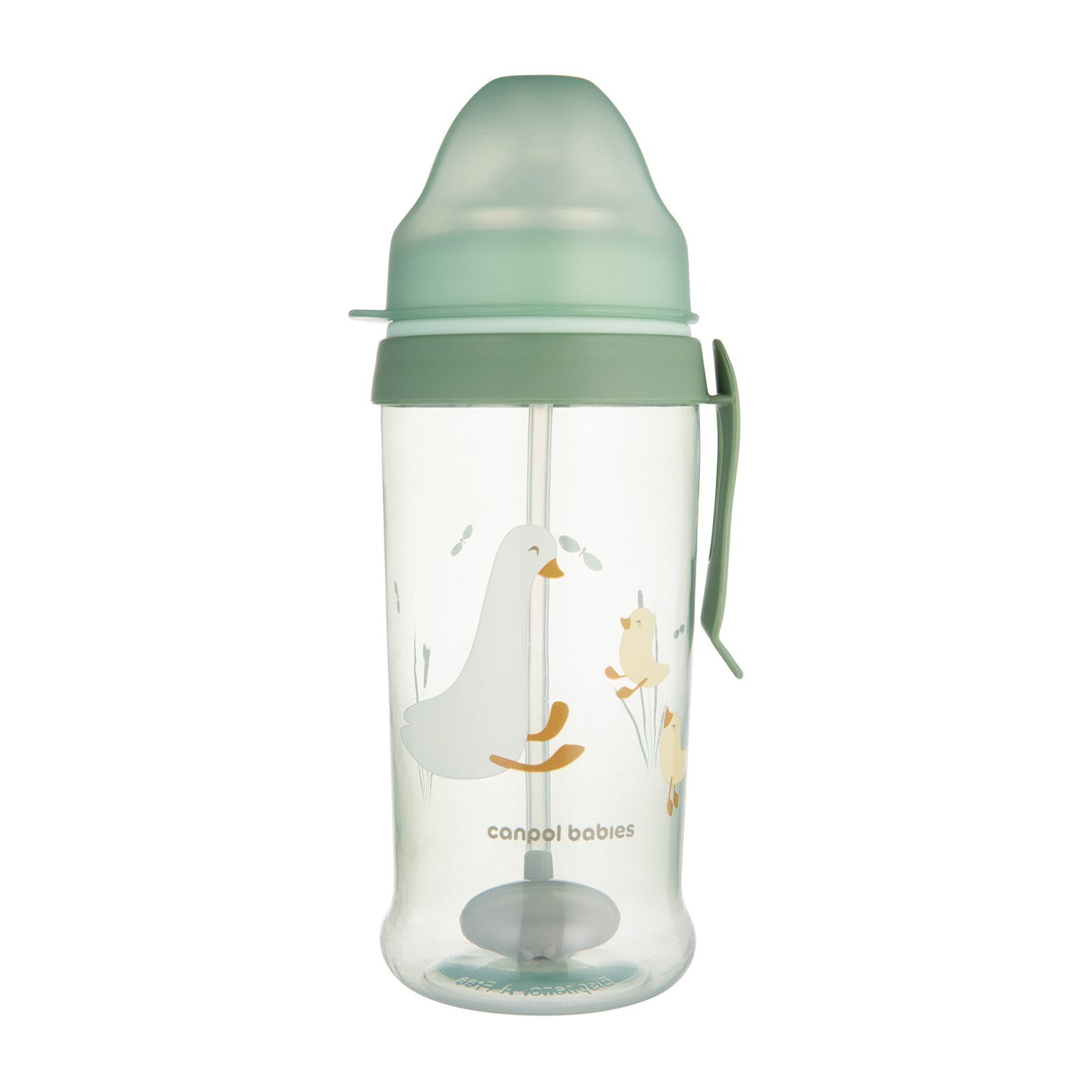 Canpol Babies Non - Spill Sport Cup with Weighted Straw (9m+) - 350ml - Bloom Pharmacy