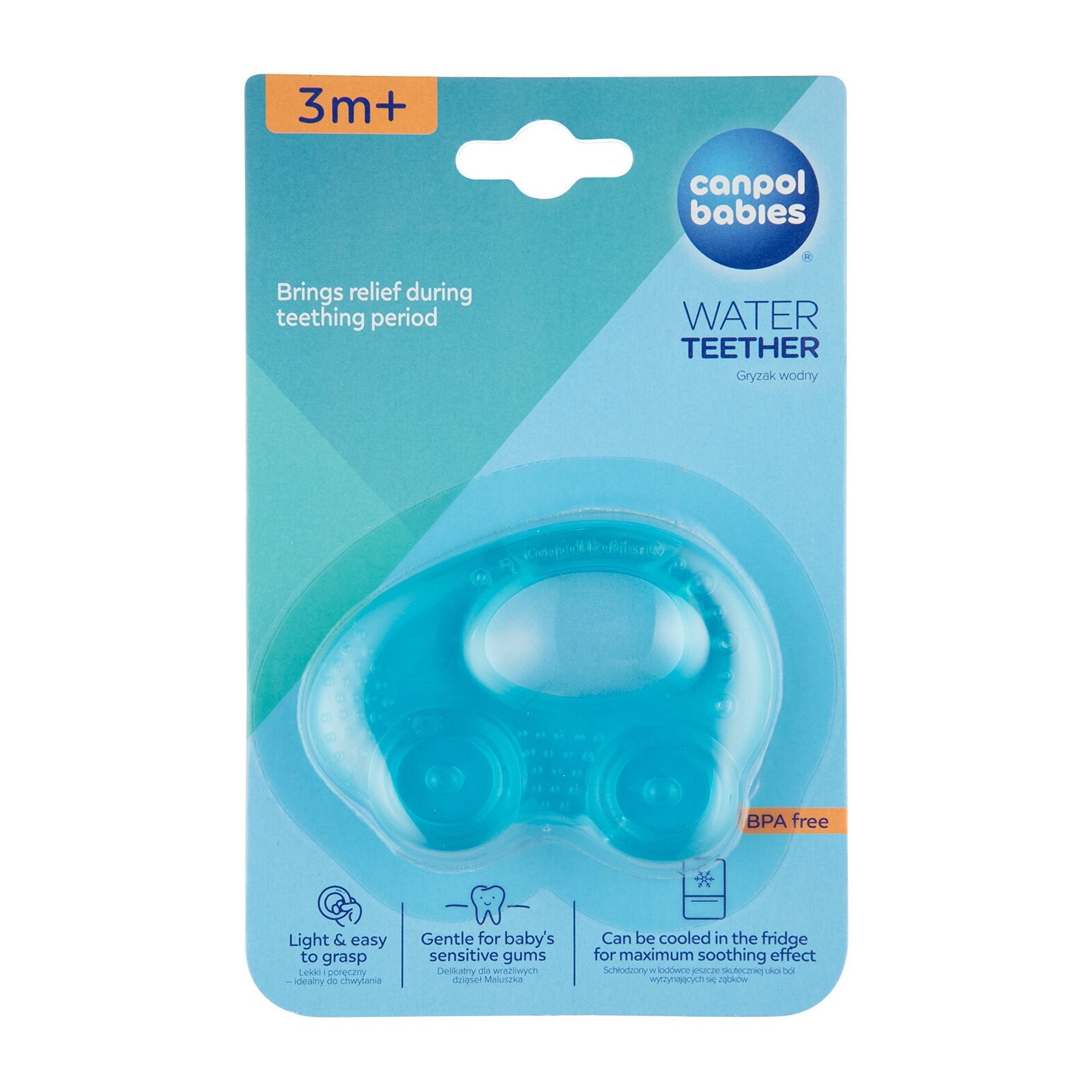 Canpol Babies Water Teether (3m+) - Car - Bloom Pharmacy