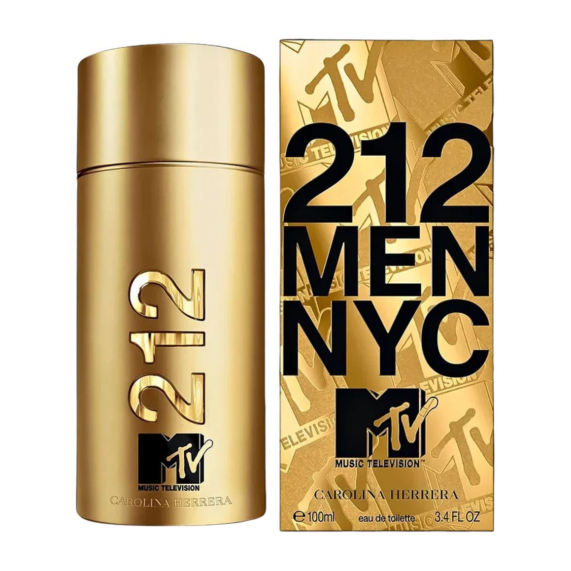 Carolina Herrera 212 Men Mtv EDT For Men - 100ml - Bloom Pharmacy