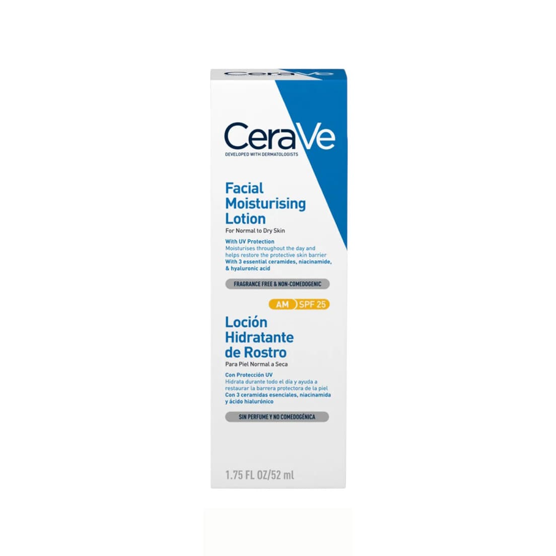 Cerave Facial Am SPF 30 Moisturizing Lotion For Normal to Dry Skin - 52ml - Bloom Pharmacy