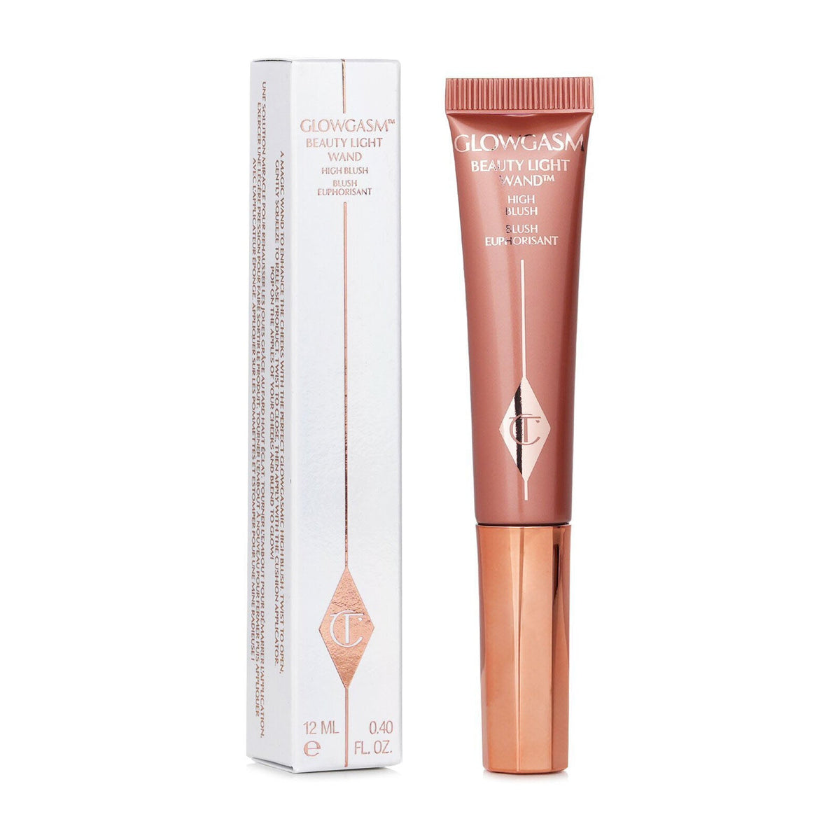 Charlotte Tilbury Beauty Light Wand High Blush Glowgasm Highlighter - 12ml - Bloom Pharmacy