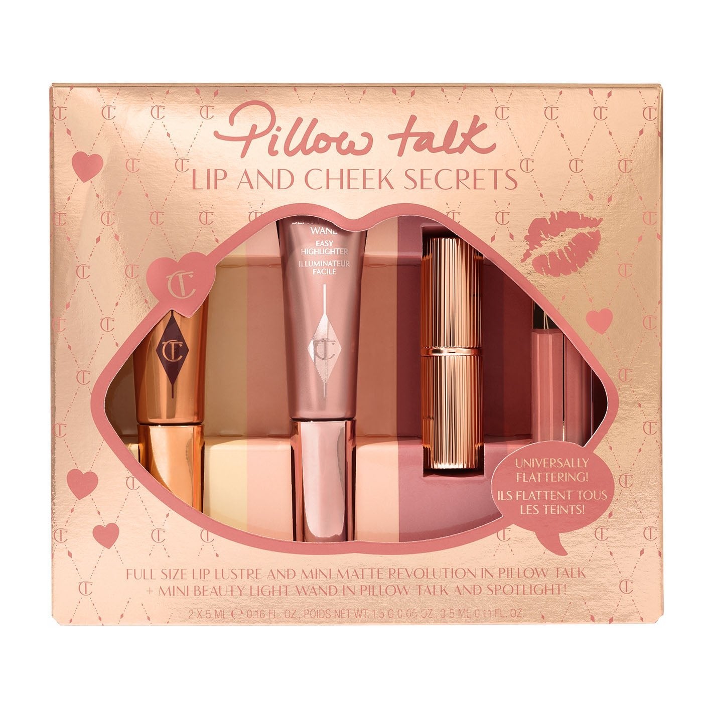 Charlotte Tilbury Pillow Talk Lip & Cheek Secrets Gift Set - Bloom Pharmacy