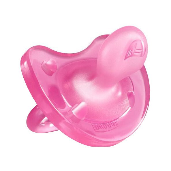 Chicco Physio Soft Pink Pacifier 0-6m - 1pc - Bloom Pharmacy