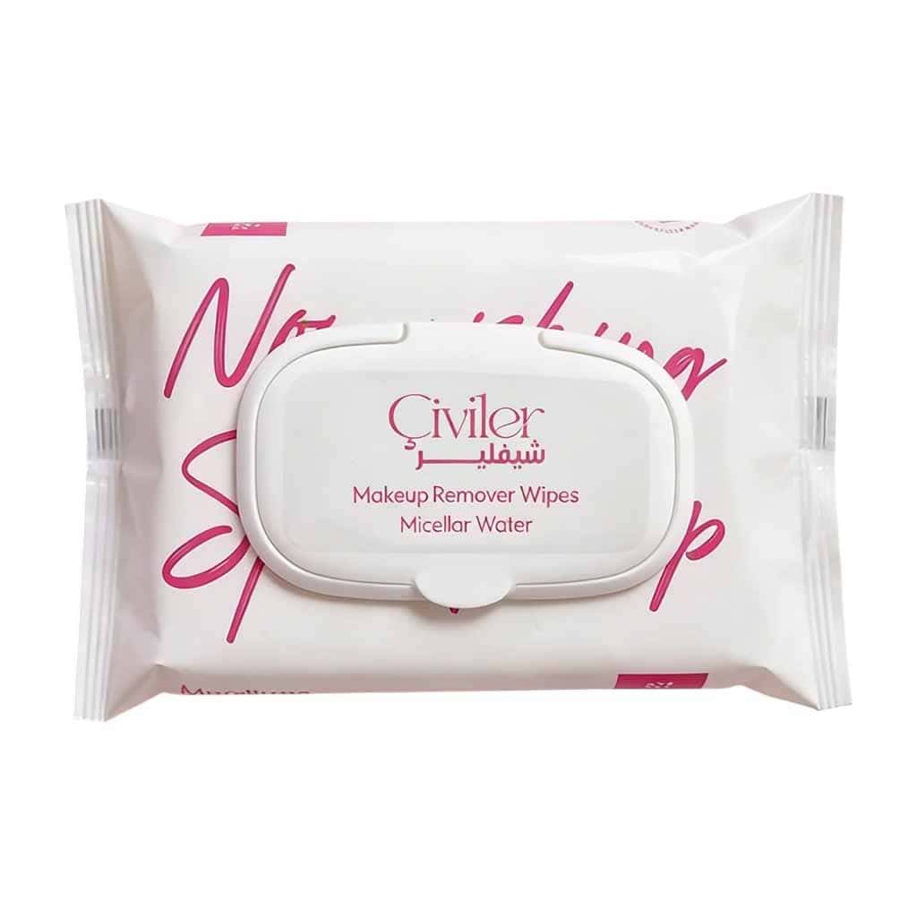 Civiler Micellar Water Makeup Remover Wipes - 25 Pcs - Bloom Pharmacy