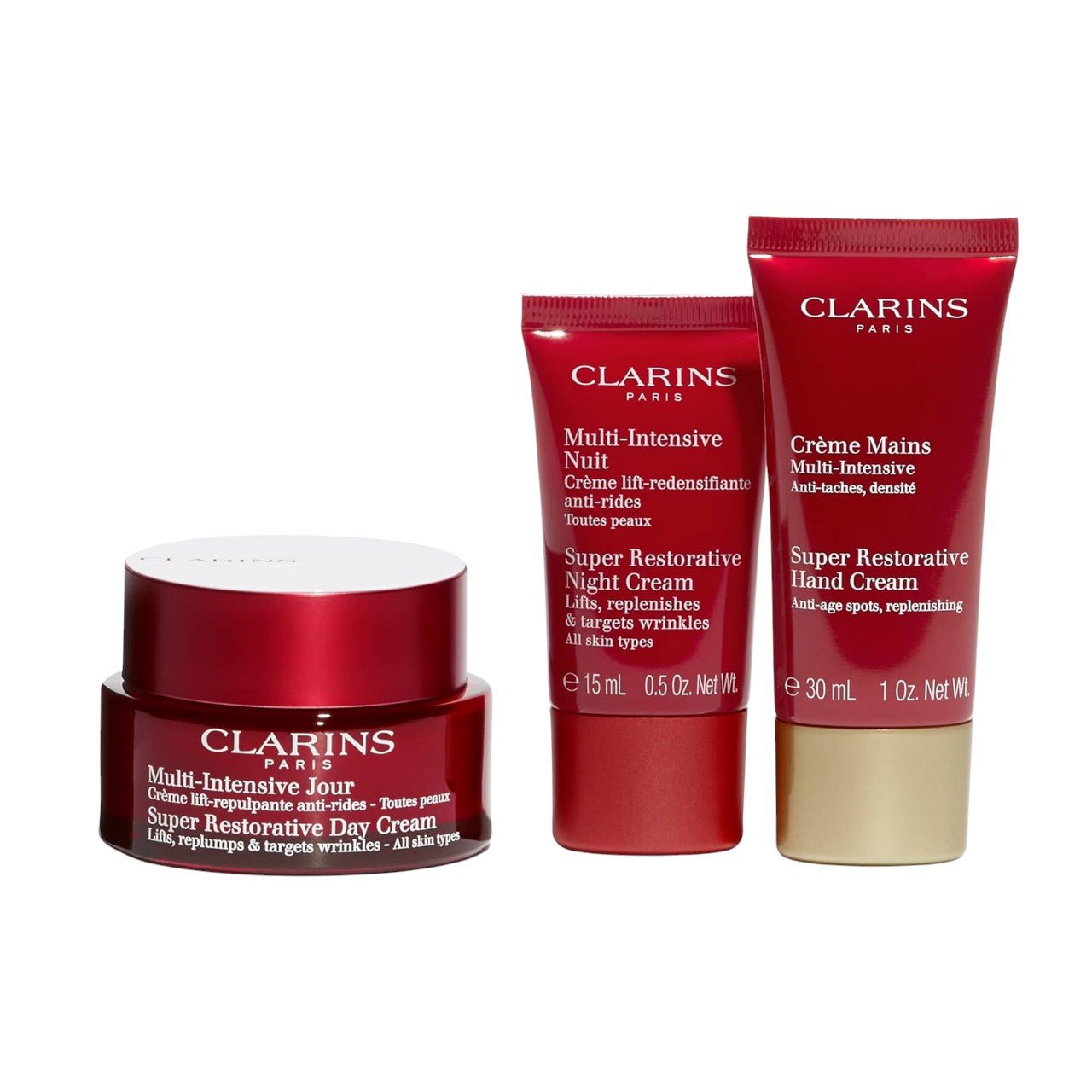 Clarins Anti - Wrinkle & Replenishing Essentials Gift Set - Bloom Pharmacy