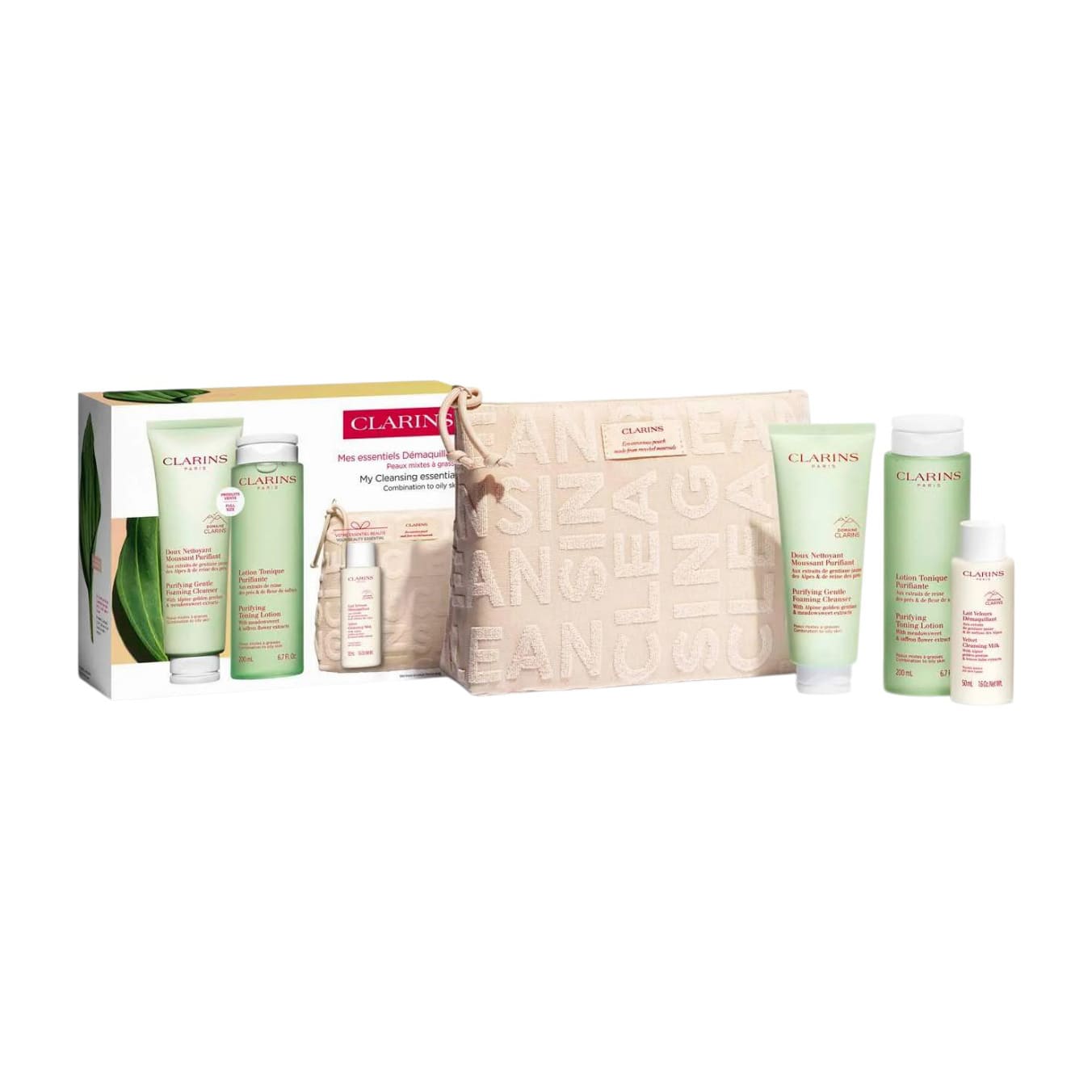 Clarins Cleansing Collection For Combination To Oily Skin Kit - Bloom Pharmacy