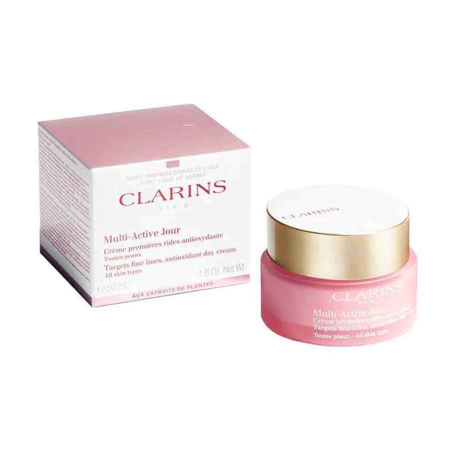 Clarins Multi Active Jour Day Cream All Skin Types - 50ml - Bloom Pharmacy