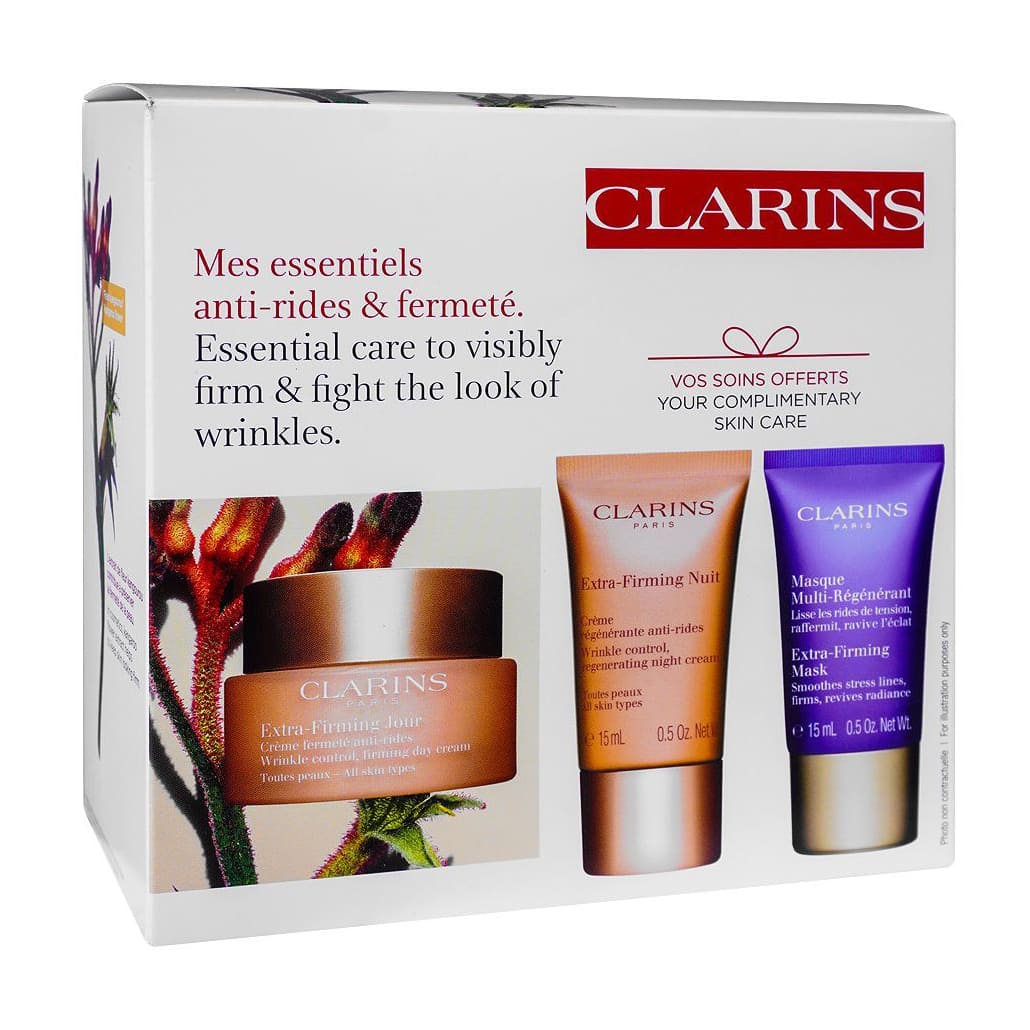 Clarins Paris My Anti - Wrinkle & Firming Essentials Set - Bloom Pharmacy