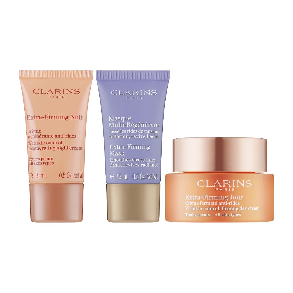 Clarins Paris My Anti - Wrinkle & Firming Essentials Set - Bloom Pharmacy