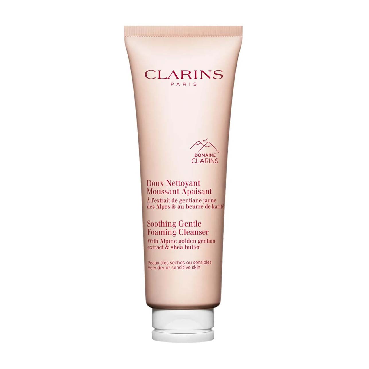 Clarins Soothing Gentle Foaming Face Cleanser For Dry To Sensitive Skin - 125ml - Bloom Pharmacy