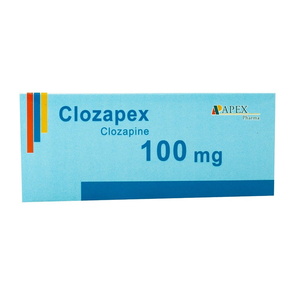 Clozapex 100 mg - 50 Tablets - Bloom Pharmacy