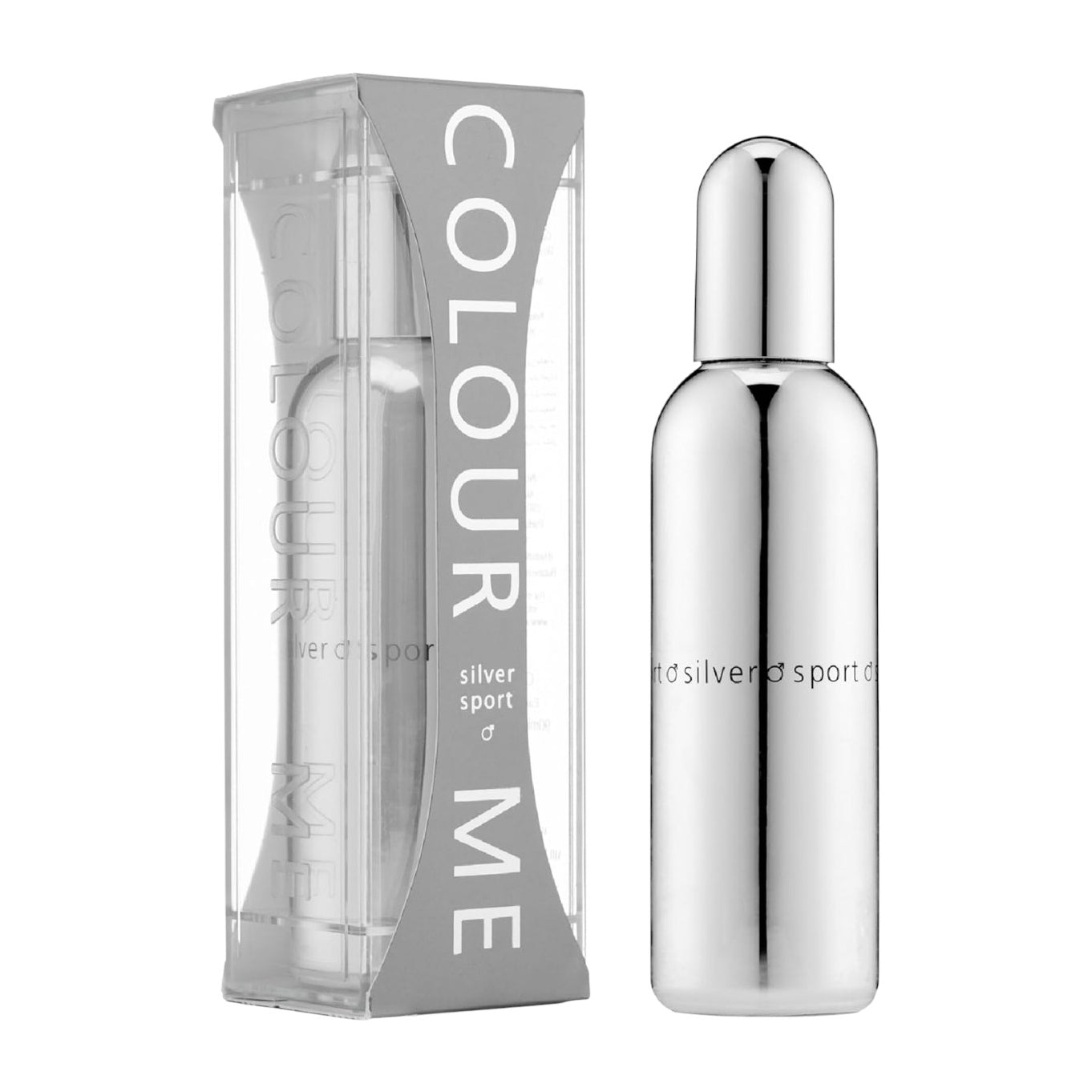 Colour Me Silver Sport EDP For Men - 100ml - Bloom Pharmacy