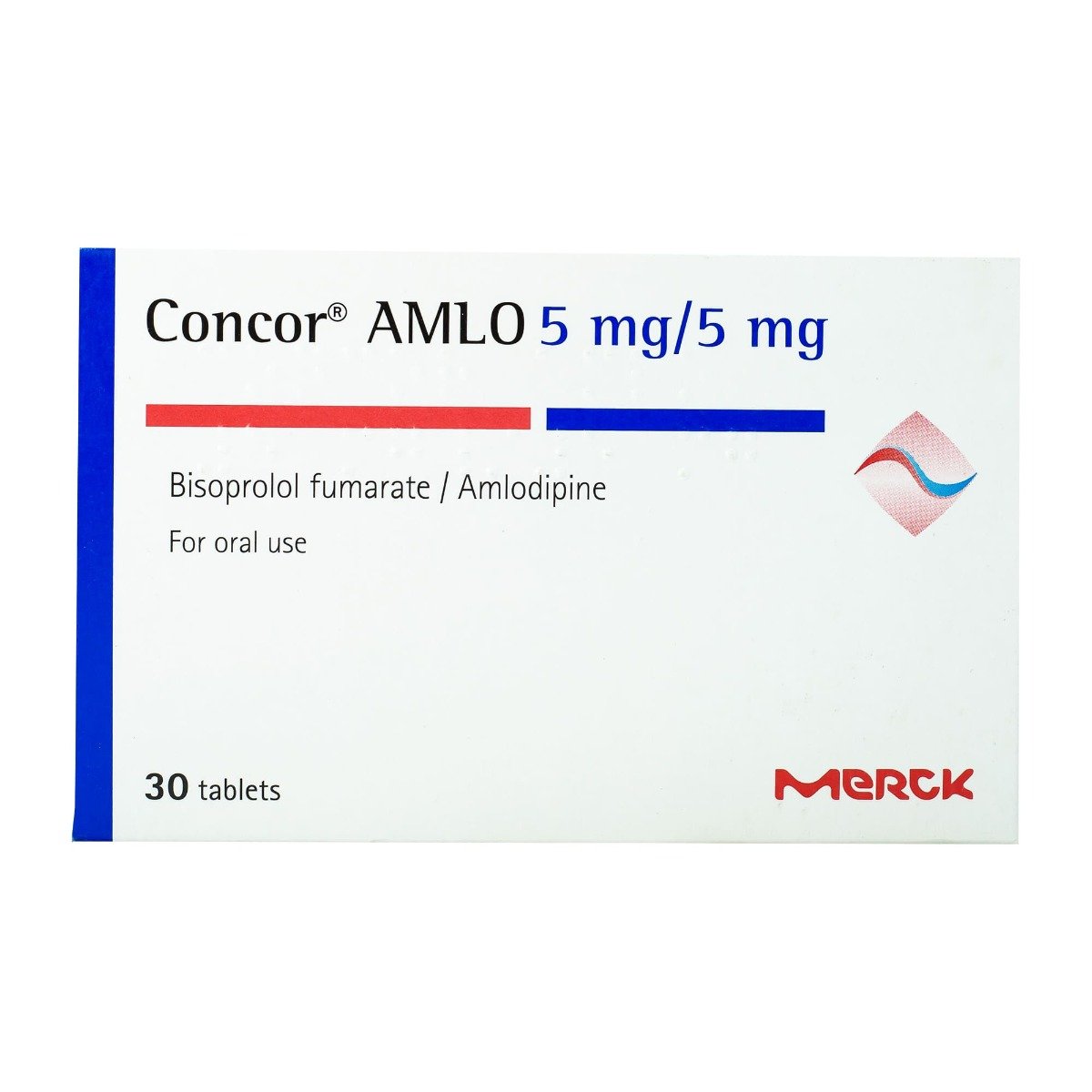 Concor Amlo 5 mg-5 mg - 30 Tablets - Bloom Pharmacy