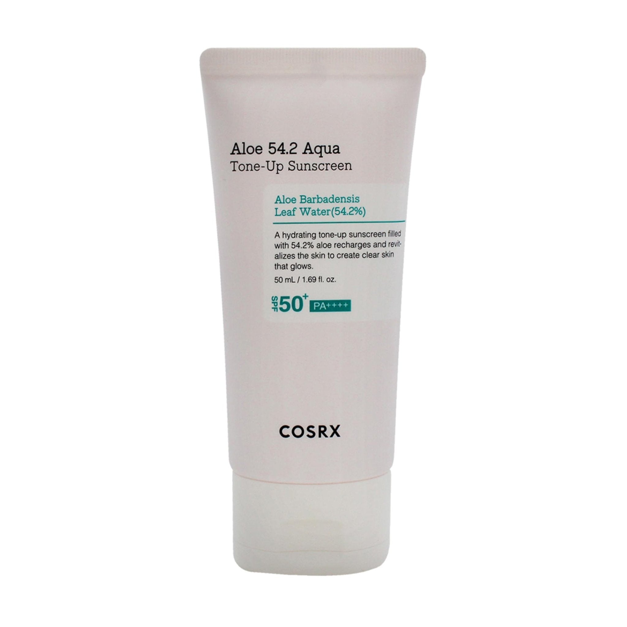 Cosrx Aloe 54.2 Aqua Tone Up SPF 50+ Sunscreen - 50ml - Bloom Pharmacy