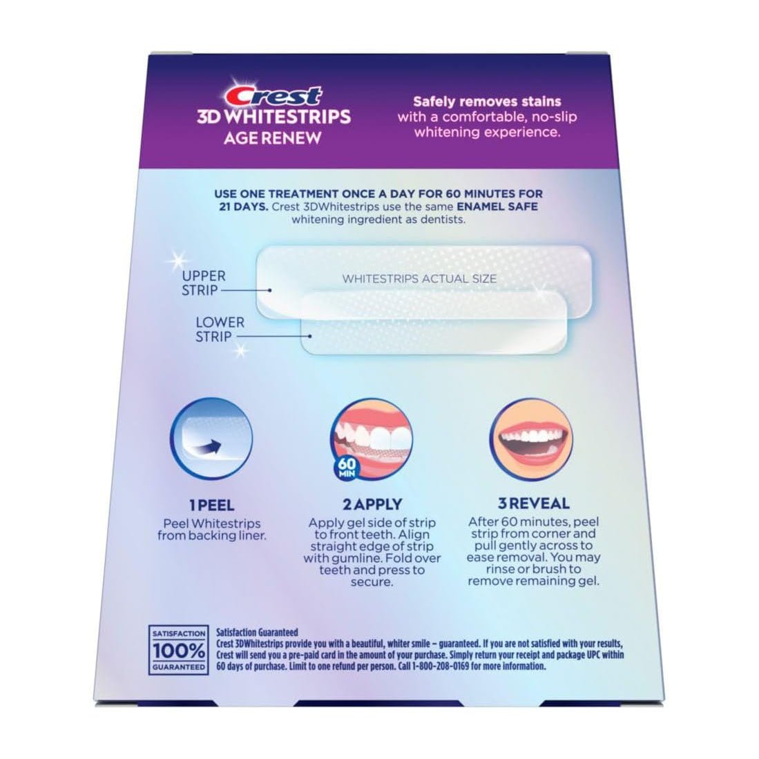 Crest 3d White Whitestrips Age Renew - 42 Strips - Bloom Pharmacy