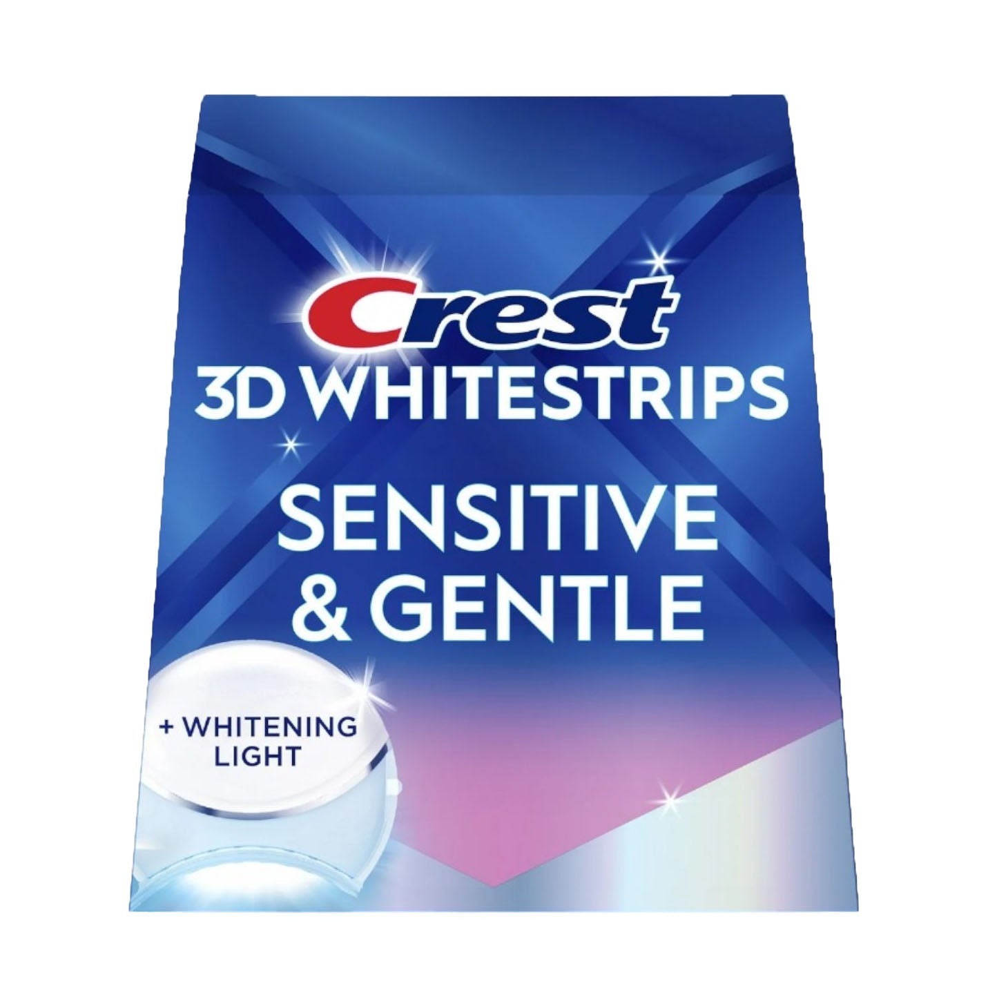 Crest 3d White Whitestrips Sensitive & Gentle + Whitening Light - 28 Strips - Bloom Pharmacy