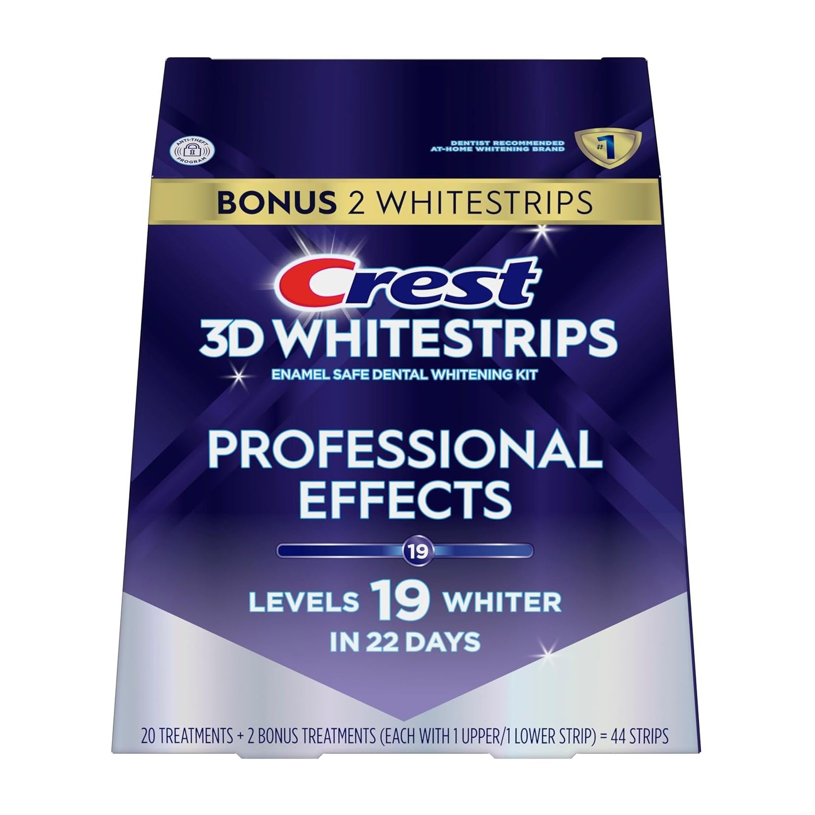 Crest 3D Whitestrips Professional Effects - 44 Strips - Bloom Pharmacy