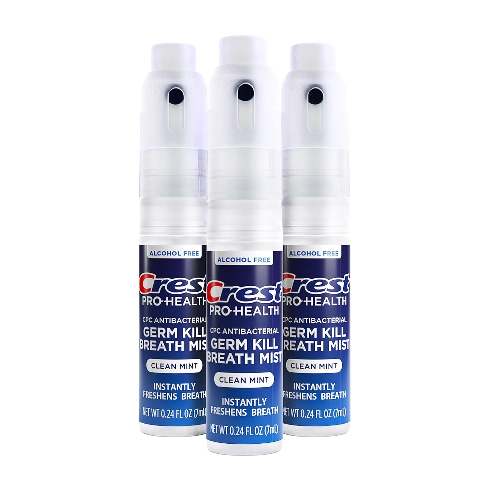 Crest Clean Mint Flover Breath Mist 7ml - 3 Count - Bloom Pharmacy