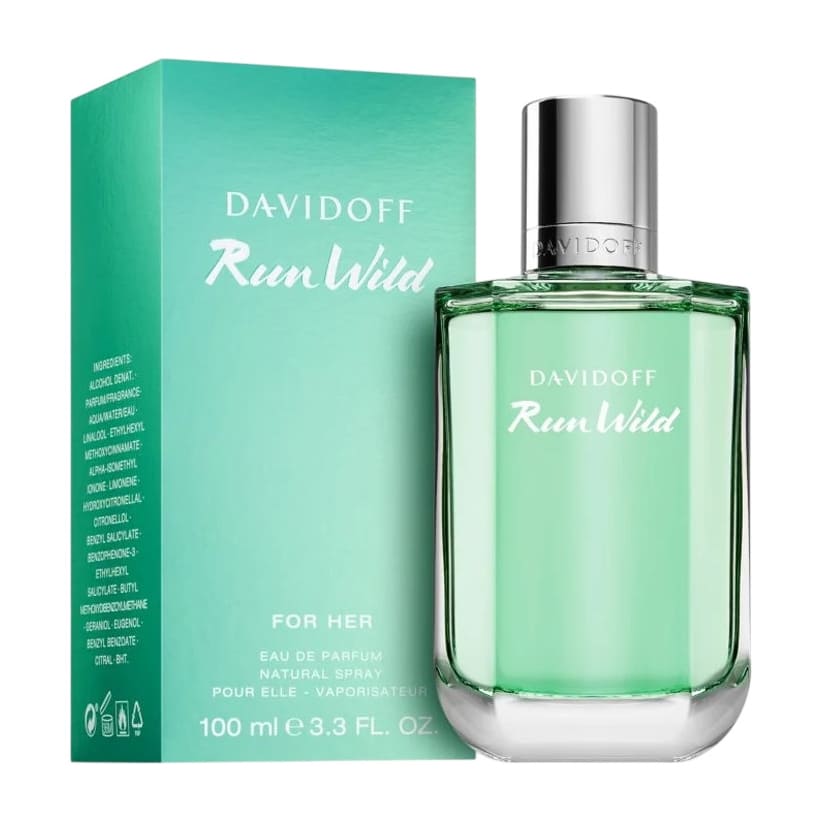 Davidoff Run Wild EDP For Women - 100ml - Bloom Pharmacy