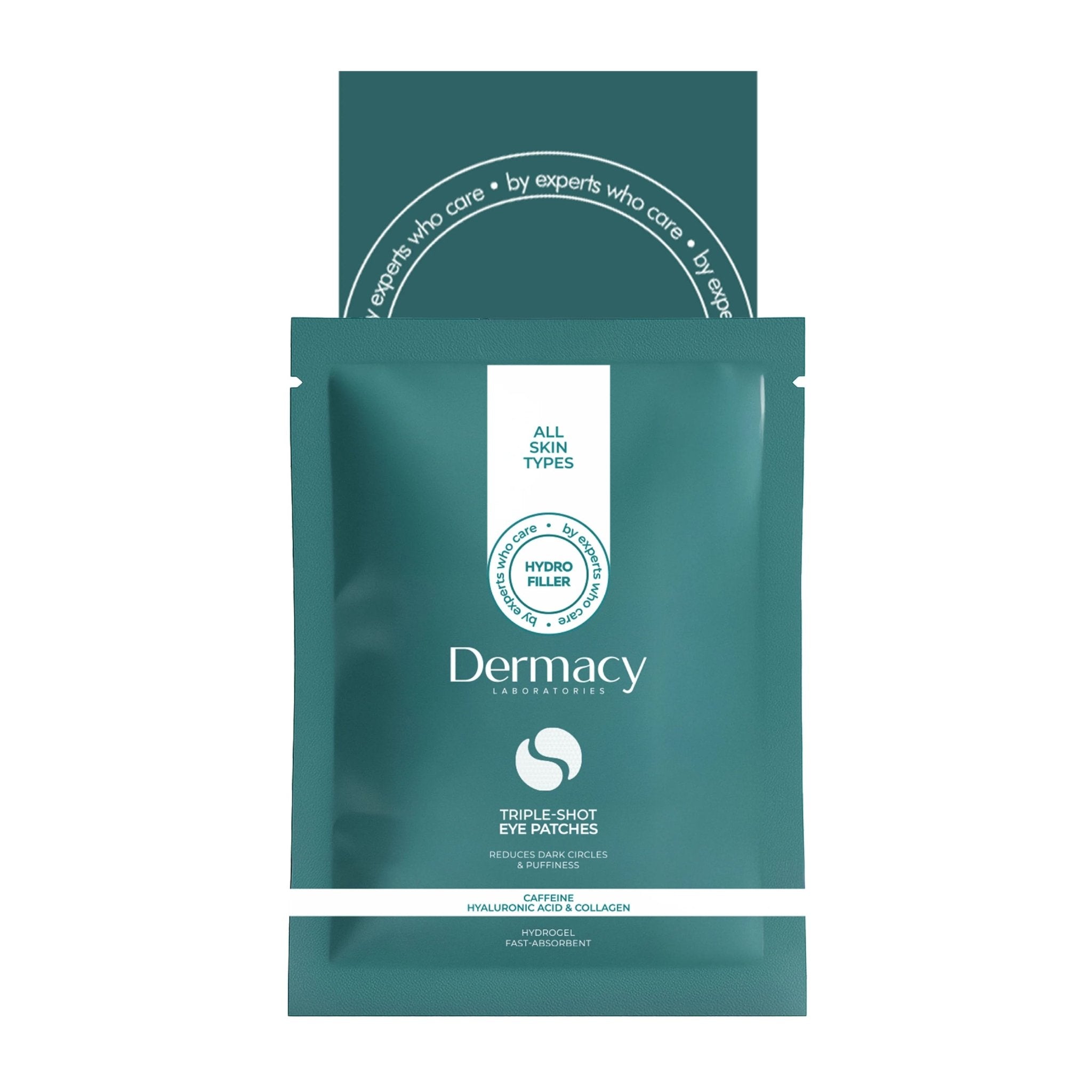 Dermacy Triple Shot Eye Patches Box - 4 Pairs - Bloom Pharmacy