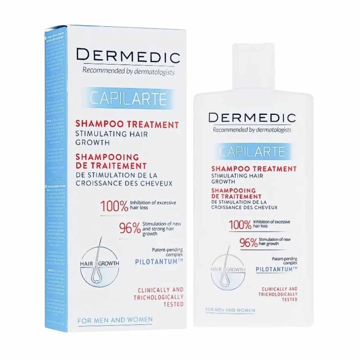 Dermedic Capilarte Hair Growth Stimulation Treatment Shampoo - 300ml - Bloom Pharmacy