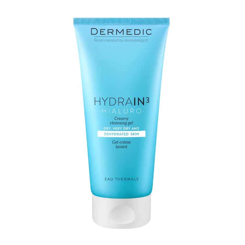 Dermedic Hydrain 3 Hialuro Creamy Cleansing Gel - 200ml - Bloom Pharmacy