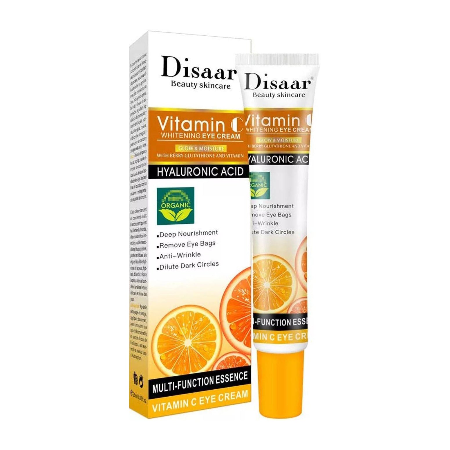 Disaar Hyaluronic Acid Vitamin C Eye Cream - 25ml - Bloom Pharmacy