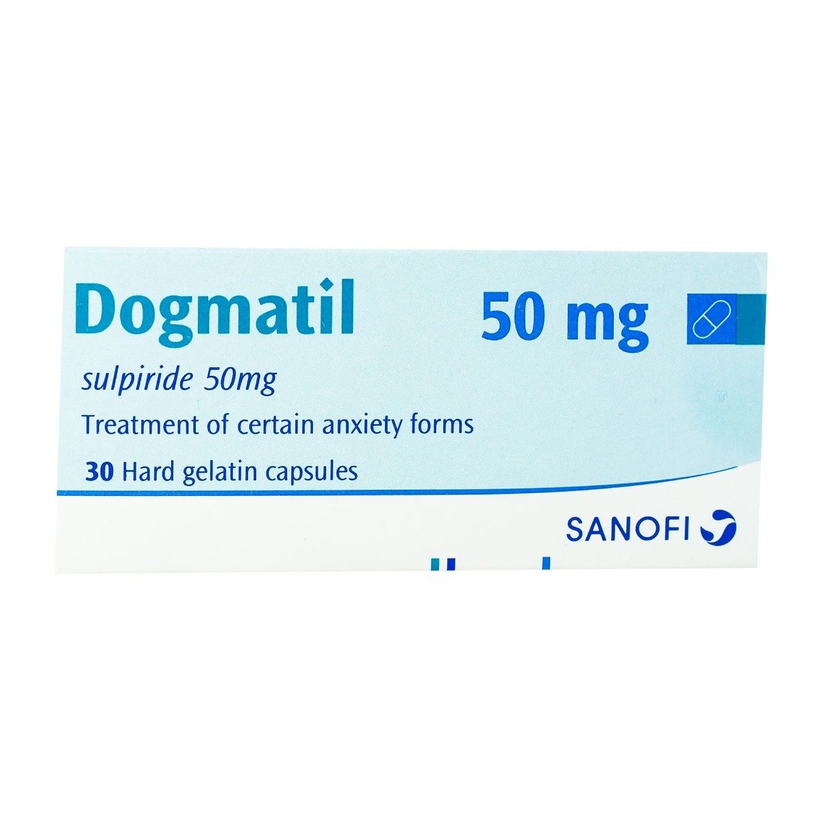 Dogmatil 50 mg - 30 Capsules - Bloom Pharmacy