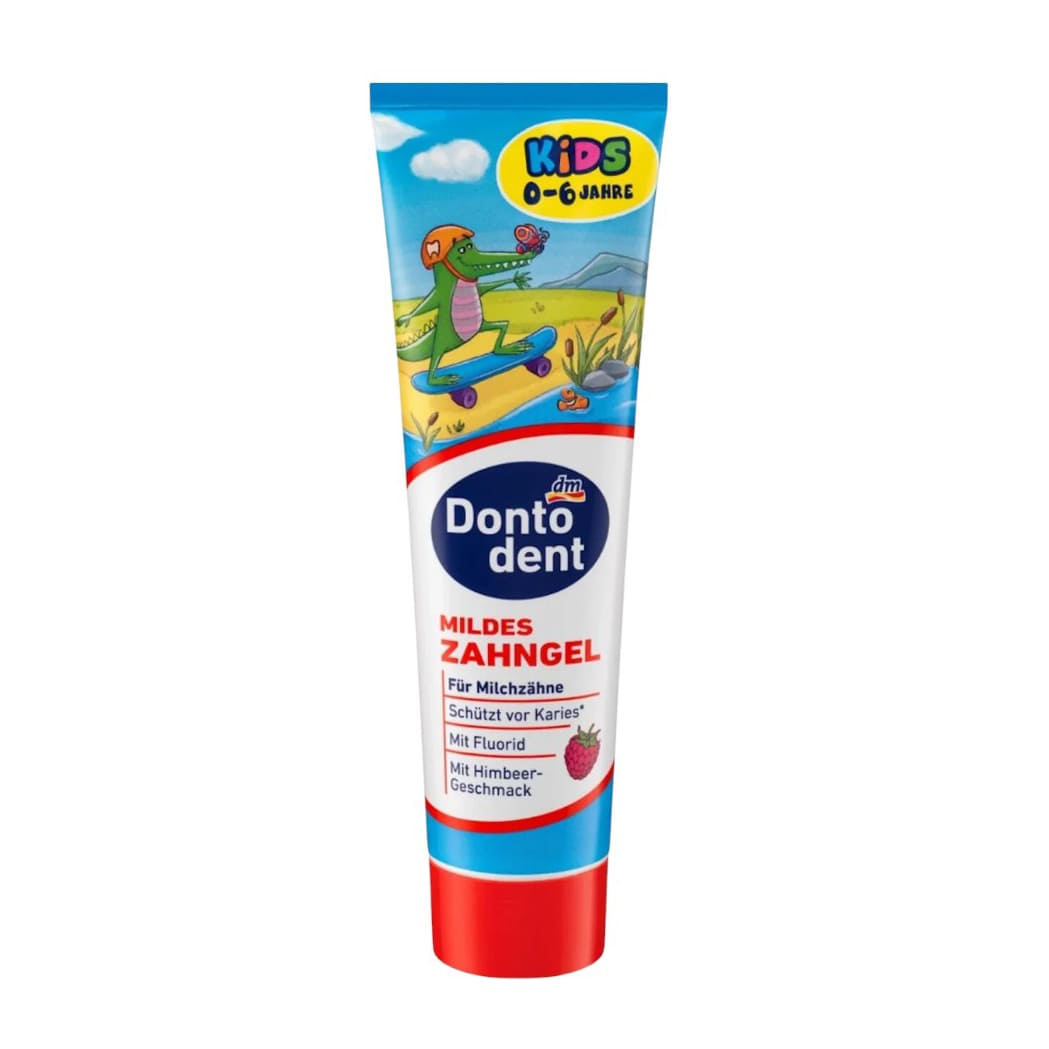 Dontodent Kids Raspberry Toothpaste - 100ml - Bloom Pharmacy