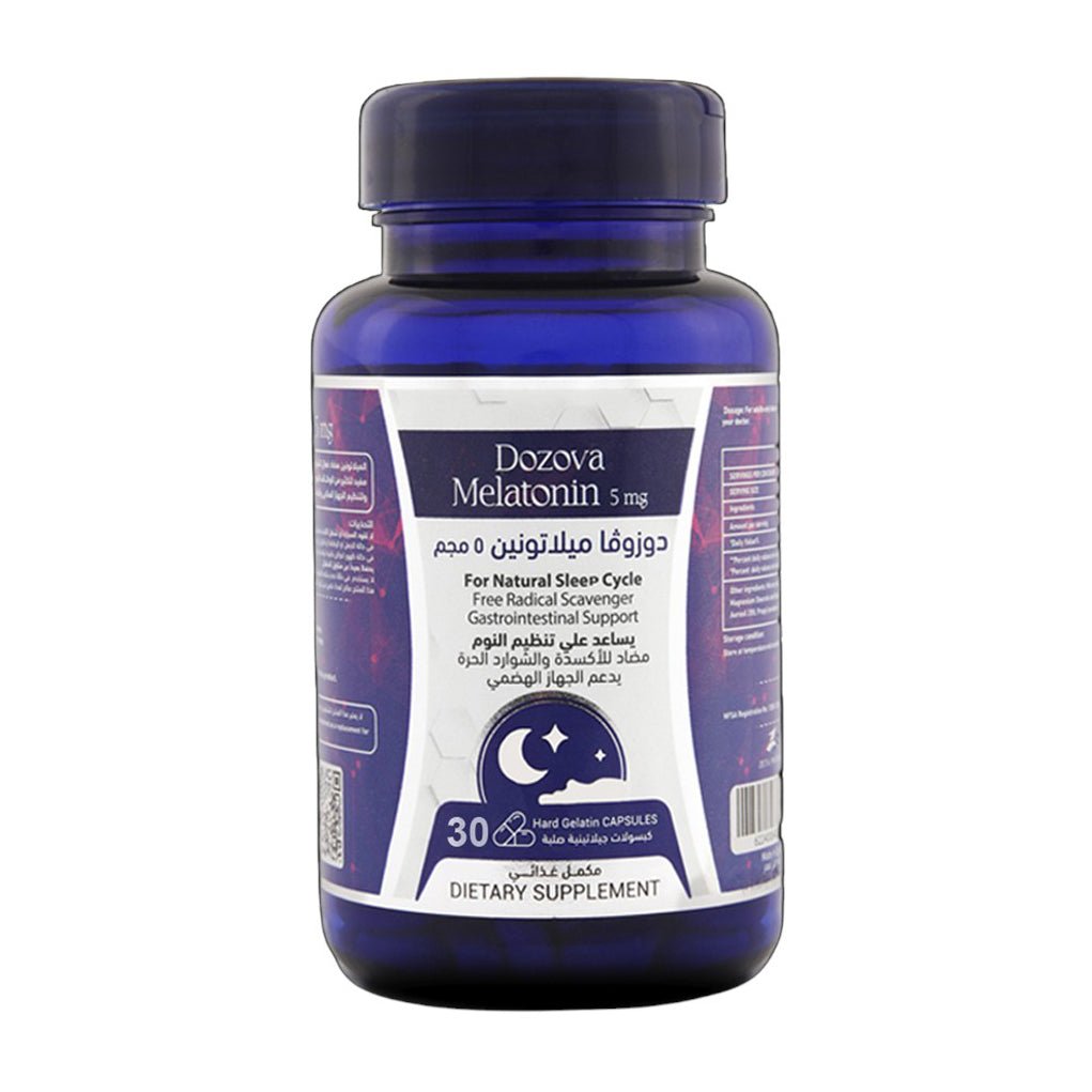 Dozova Melatonin 5mg - 30 Capsules - Bloom Pharmacy