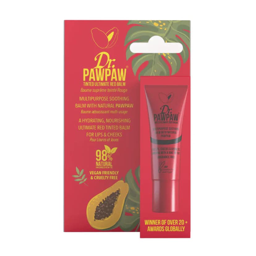 Dr. Paw Paw Tinted Ultimate Red Lip Balm - 10ml - Bloom Pharmacy