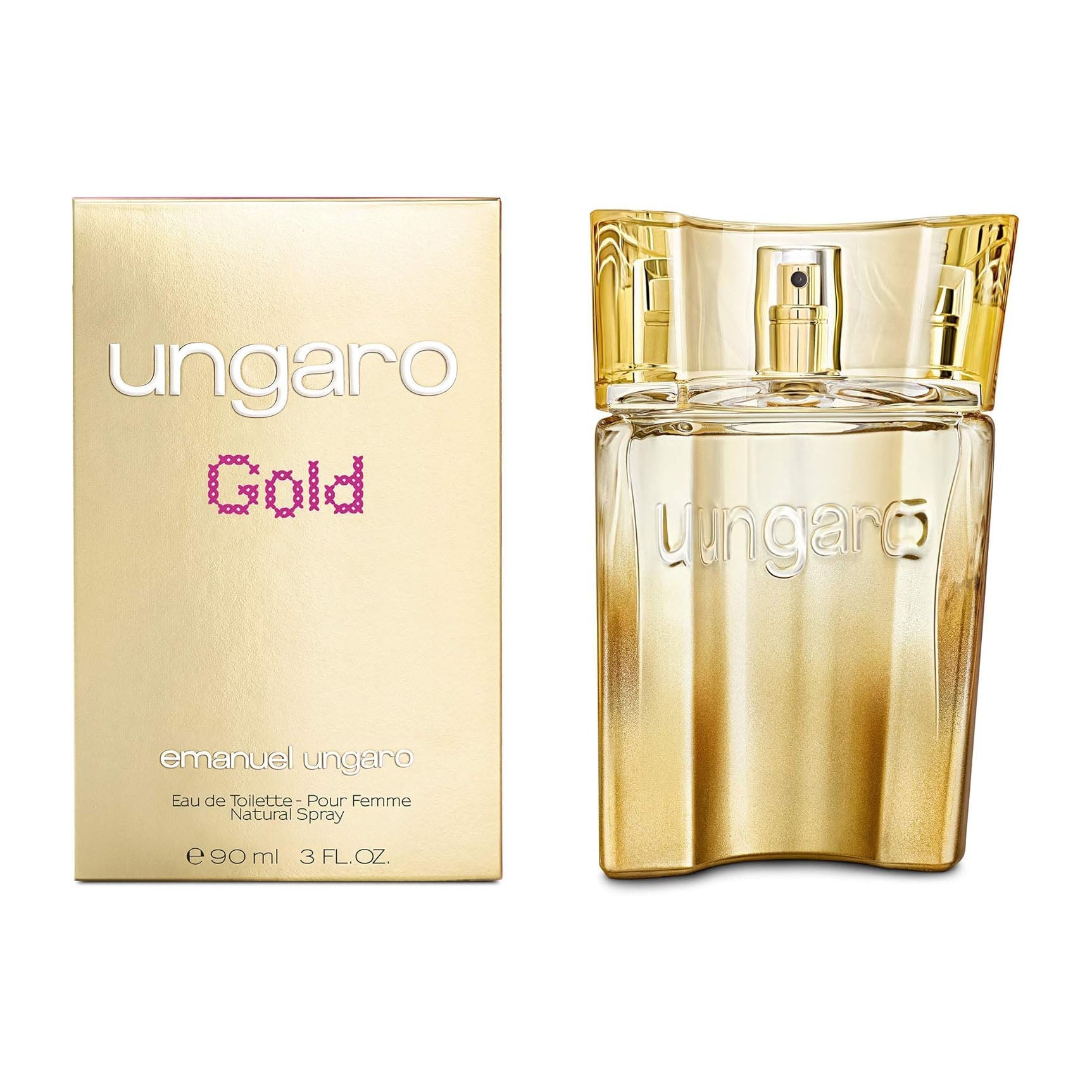 Emanuel Ungaro Ungaro Gold EDT For Women - 90ml - Bloom Pharmacy