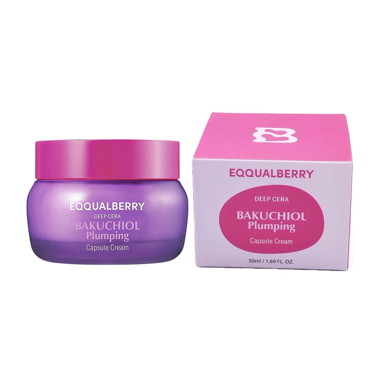 Eqqual Berry Bakuchiol Plumping Capsule Cream - 50ml - Bloom Pharmacy