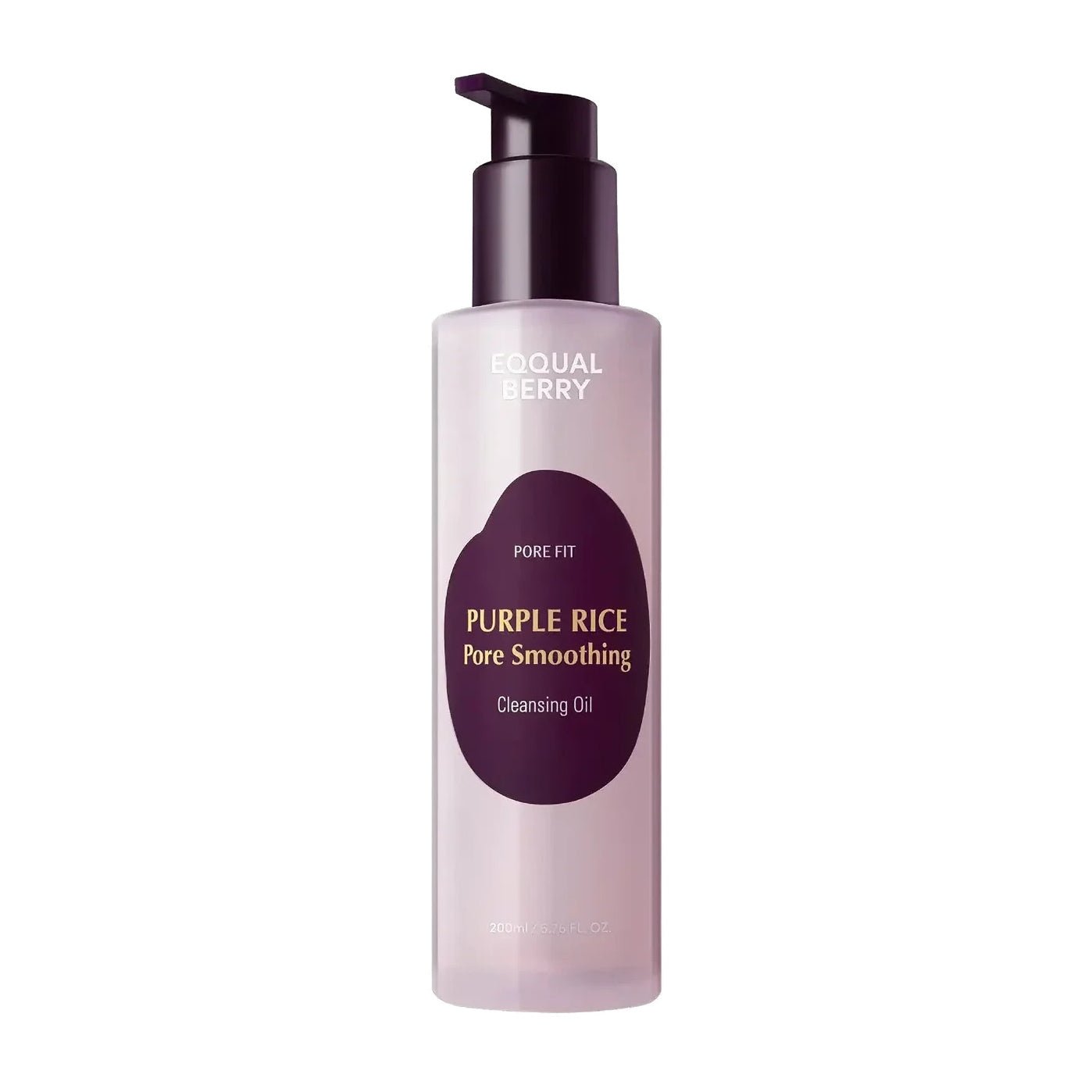 Eqqual Berry Purple Rice Pore Smoothing Cleansing Oil - 200ml - Bloom Pharmacy
