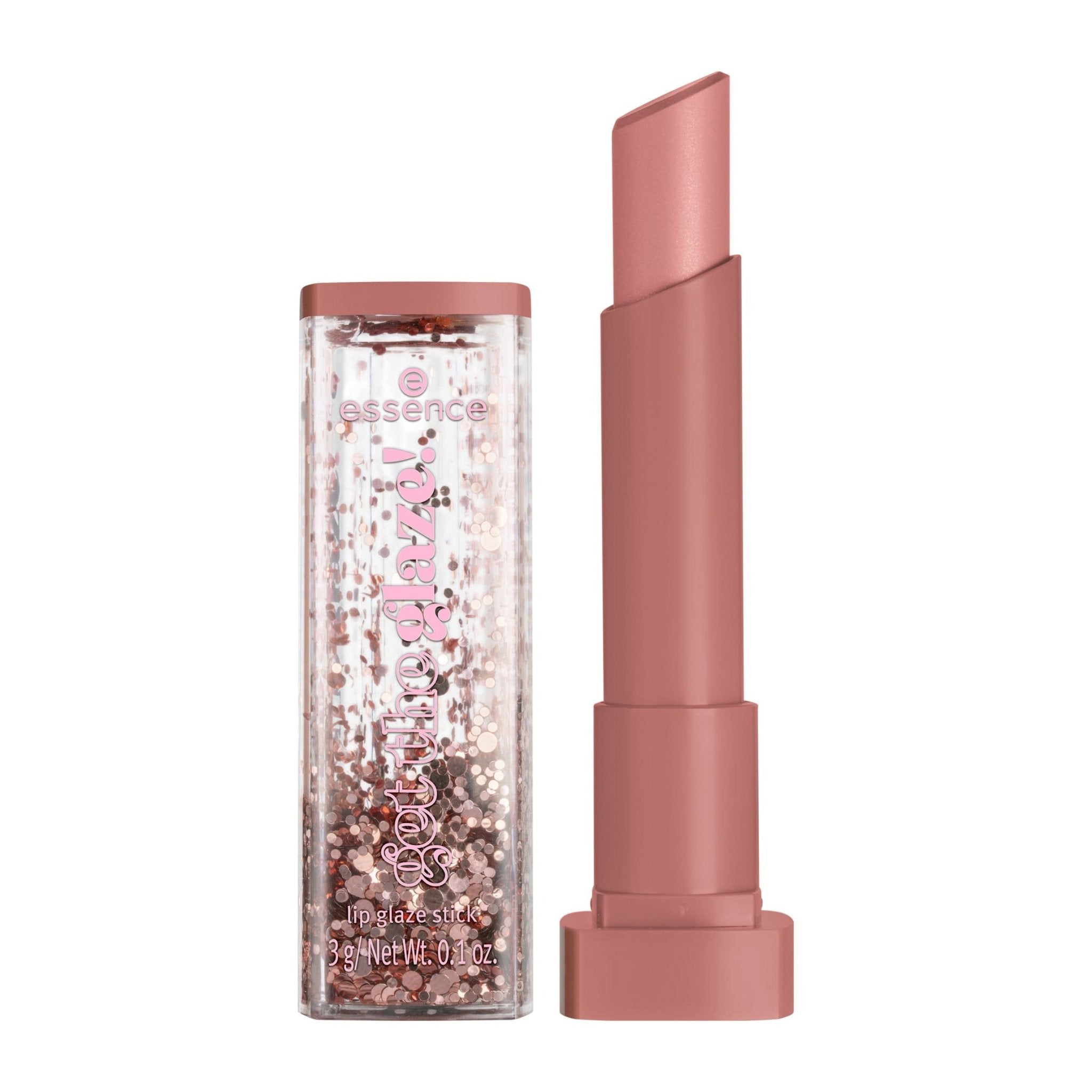 Essence Get The Glaze! Lip Glaze Stick - 01 Brown Sugar Glaze - Bloom Pharmacy