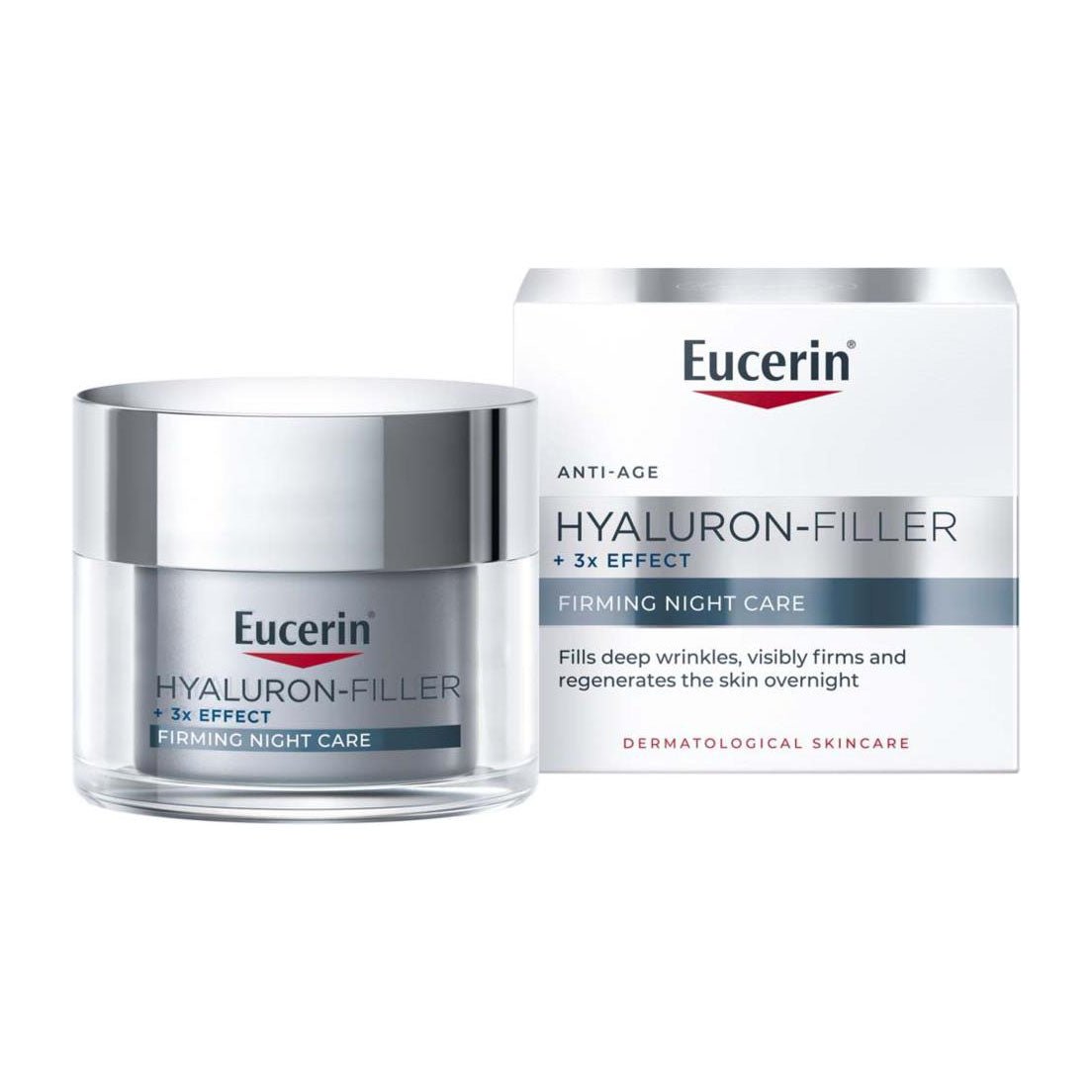 Eucerin Hyaluron Filler + 3x Effect Firming Night Cream - 50ml - Bloom Pharmacy