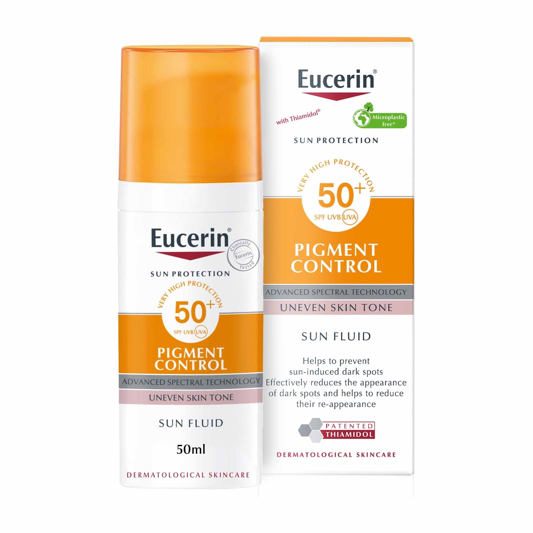 Eucerin Pigment Control Hyperpigmentation SPF 50+ Sun Fluid - 50ml - Bloom Pharmacy