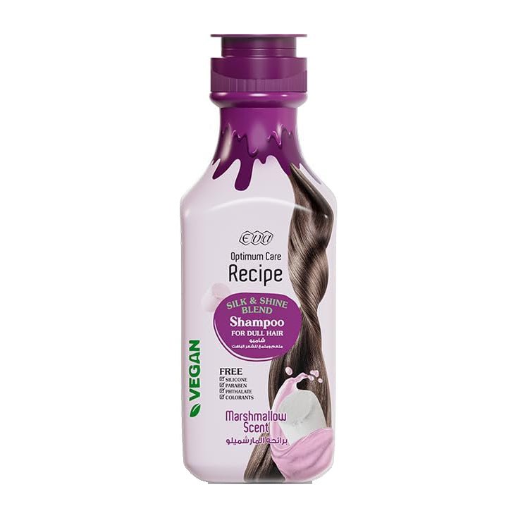 Eva Optimum Care Recipe Silk and Shine Blend Marshmallow Shampoo – 350ml - Bloom Pharmacy