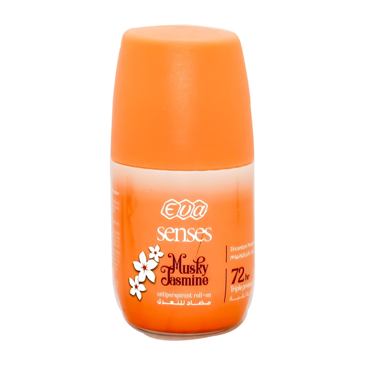 Eva Senses Musky Jasmine 72H Antiperspirant Roll On - 50gm - Bloom Pharmacy
