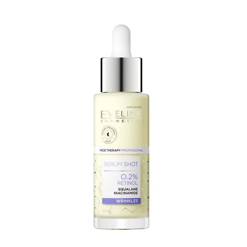 Eveline Cosmetics 0.2% Retinol Wrinkles Serum Shot - 30ml - Bloom Pharmacy