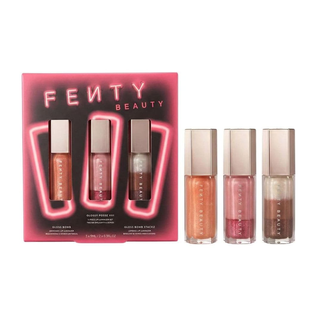 Fenty Beauty Glossy Posse Viii 3 - Pieces Lip Luminizer Set - 3x9ml - Bloom Pharmacy