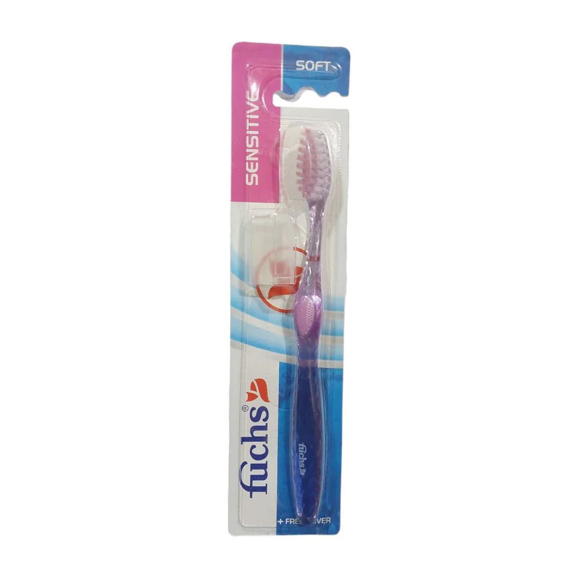 Fuchs Sensitive Toothbrush With Cover- Soft - Bloom Pharmacy