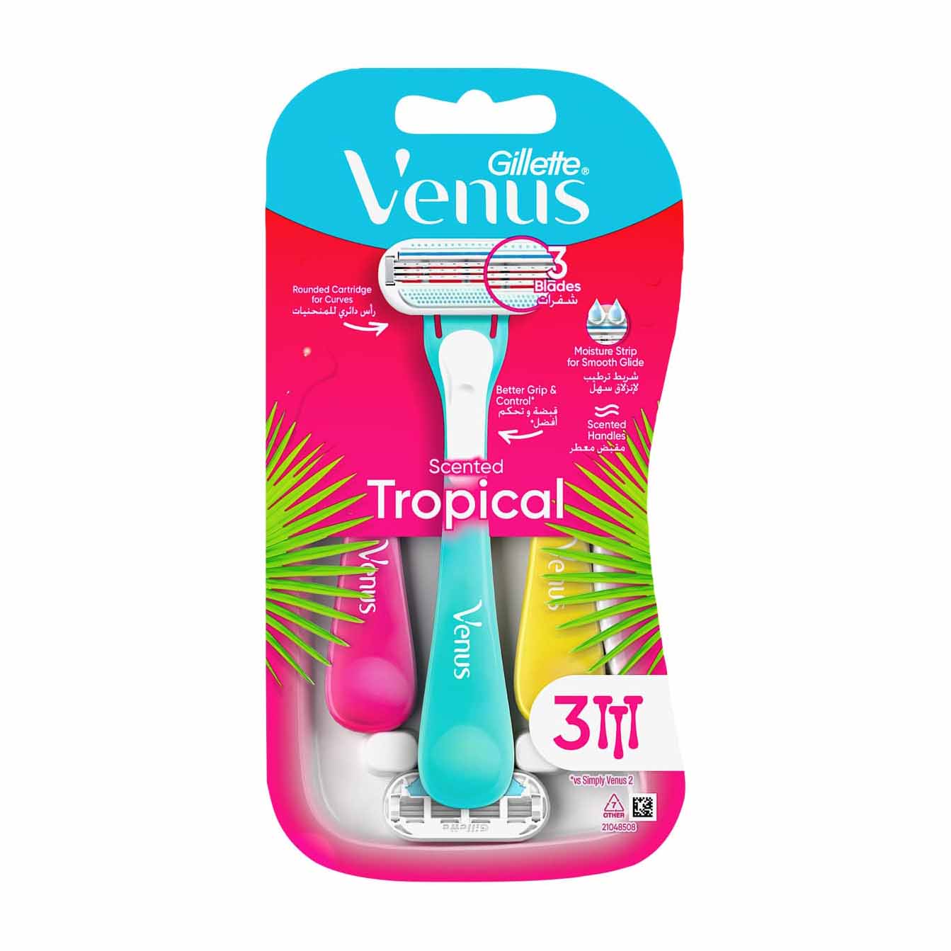 Gillette Venus Tropical - 3 Blades - Bloom Pharmacy