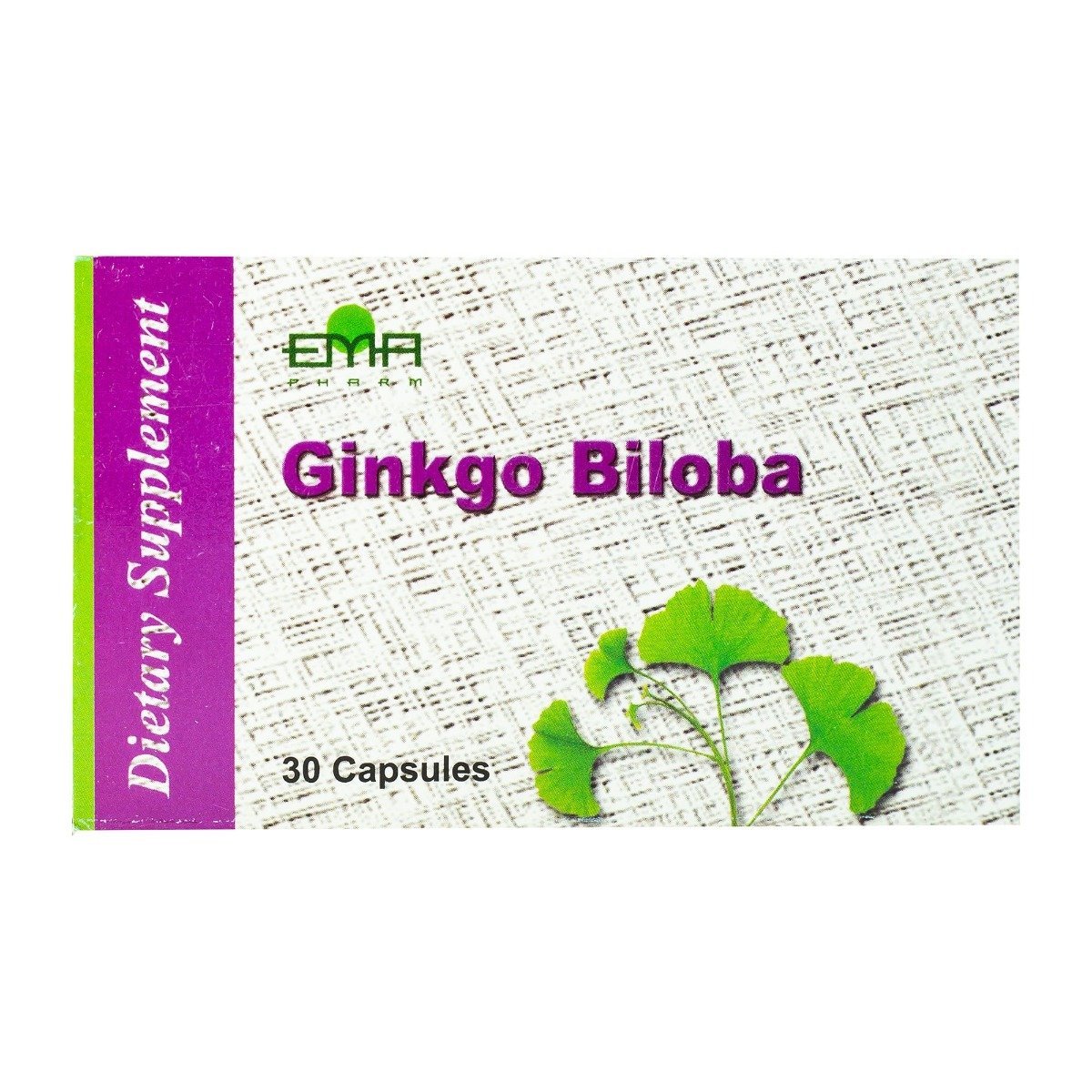 Ginkgo Biloba - 30 Capsules | Bloom Pharmacy